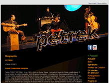 Tablet Screenshot of petrek.fr
